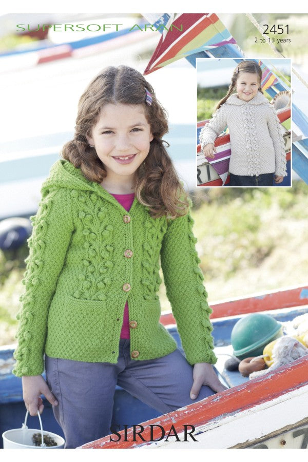 Leaflet 2451 - Sirdar Supersoft Aran 10 Ply 