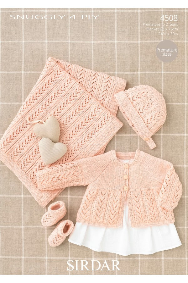 Leaflet 4508 - Sirdar Snuggly 4 Ply