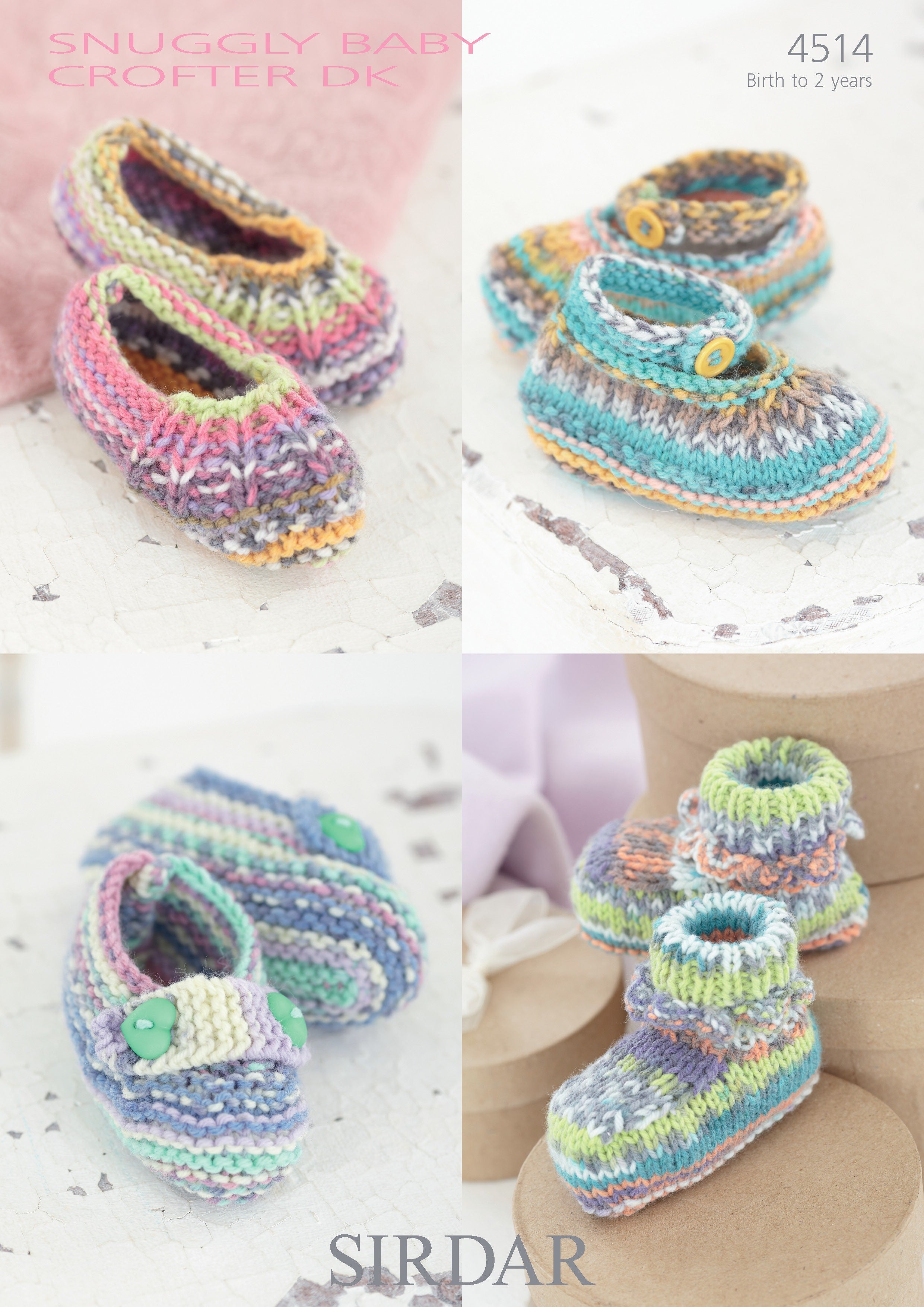 Leaflet 4514 - Sirdar Snuggly Baby Crofter DK - Mooroolbark Wool