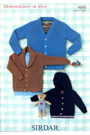 Leaflet 4640 - Sirdar Snuggly 4 Ply - Mooroolbark Wool