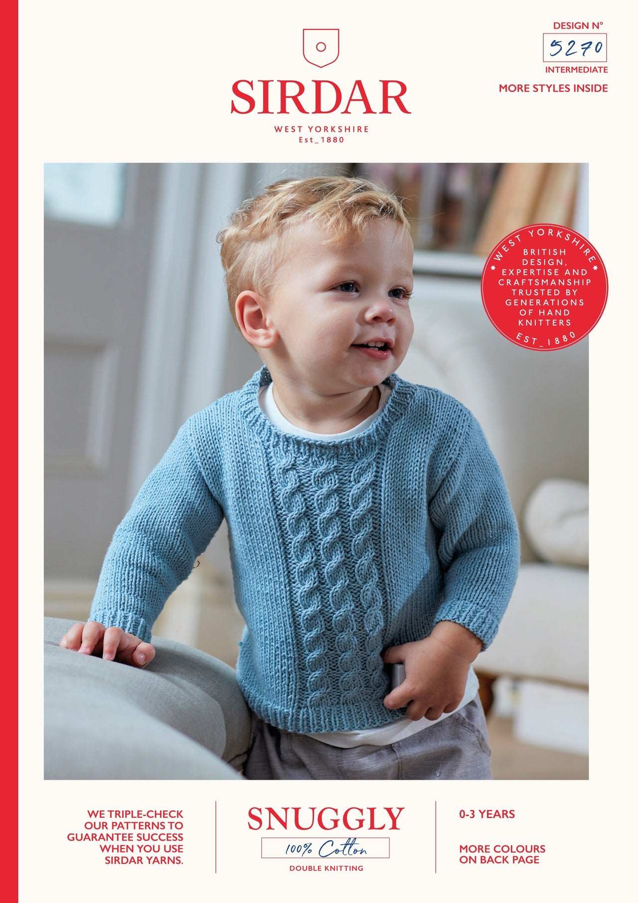 Leaflet 5270 - Sirdar Snuggly DK 