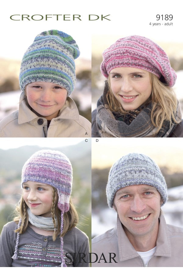 Leaflet 9189 - Sirdar Crofter DK