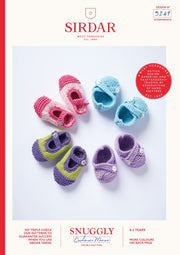 Leaflet 5249 - Sirdar Bootees