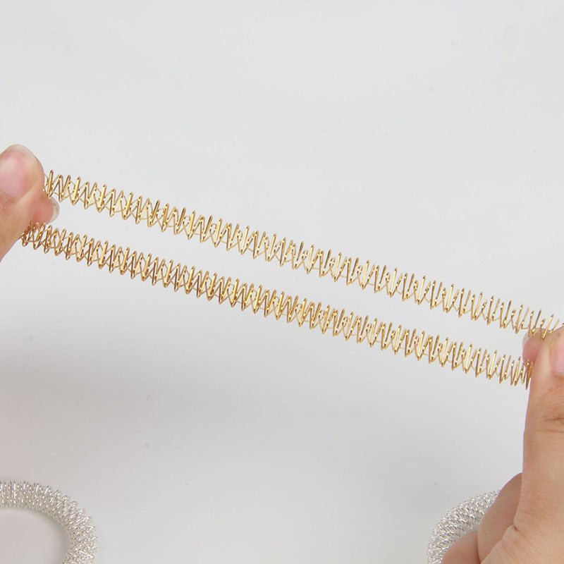 Spiky Sensory Jewellery - Bracelet Gold - Mooroolbark Wool
