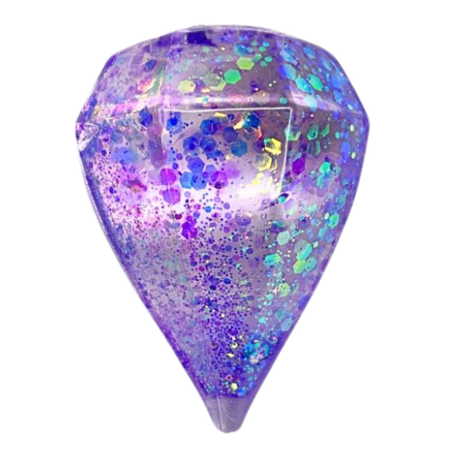 Squeeze Jelly Diamond - Purple - Mooroolbark Wool