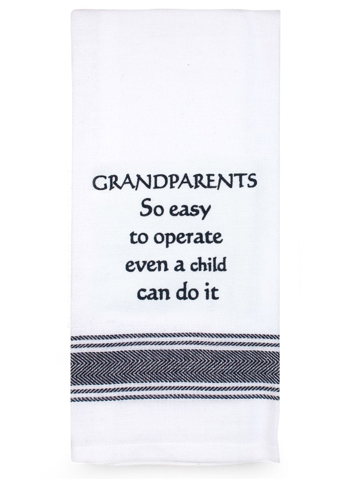 Talk'n Tea Towels - Grandparents easy to operate - Mooroolbark Wool