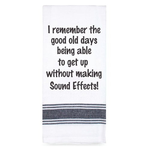 Talk'n Tea Towels - I remember to good old days - Mooroolbark Wool