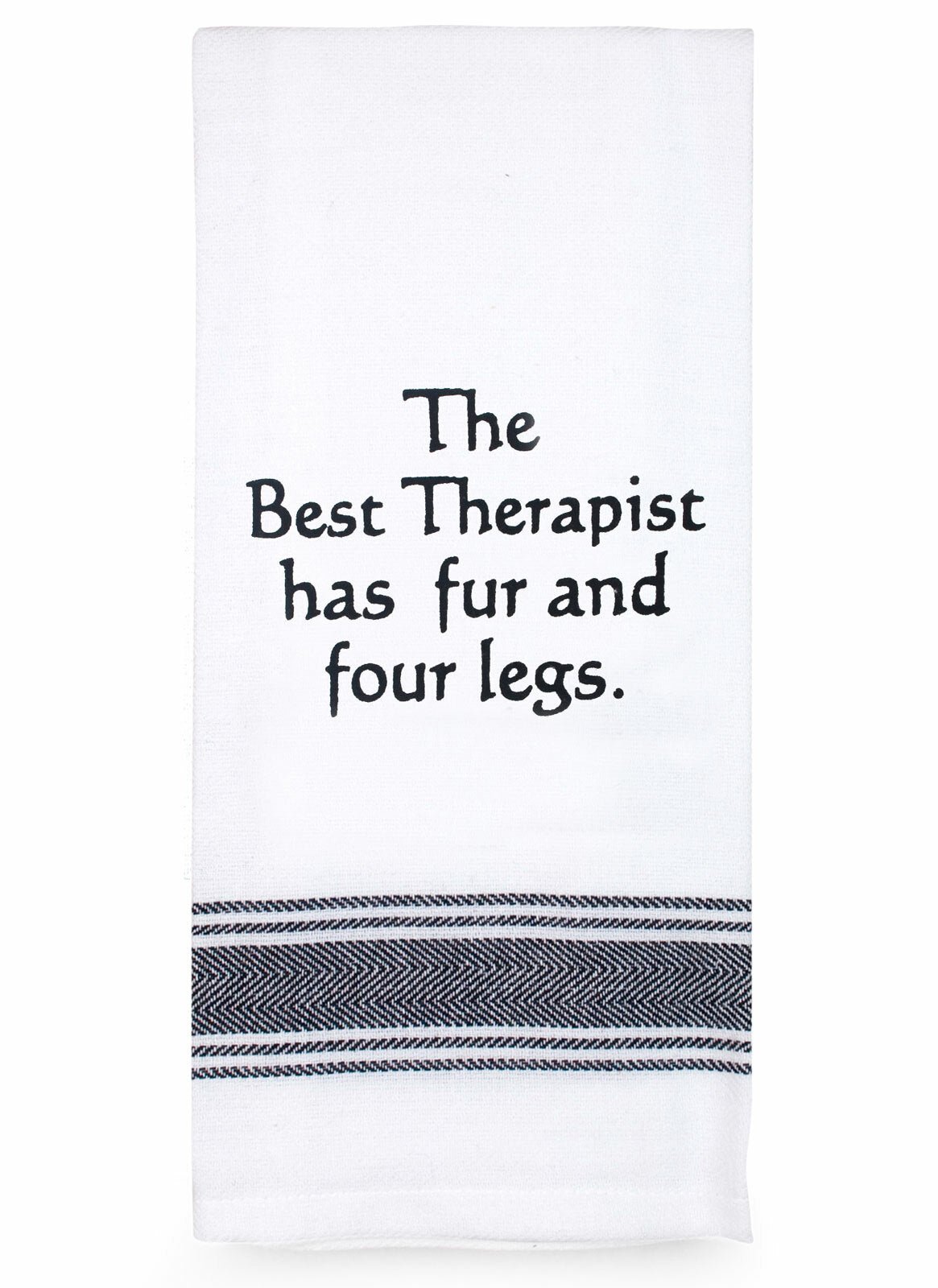 Talk'n Tea Towels - The best therapist - Mooroolbark Wool