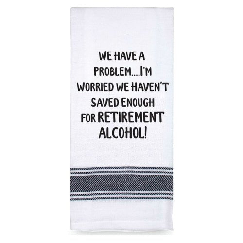 Talk'n Tea Towels - We have a Problem - Mooroolbark Wool