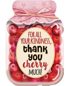 Thank You Cherry Magnet - KMAG038 - Mooroolbark Wool