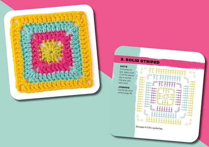 The Granny Square Card Deck - Mooroolbark Wool