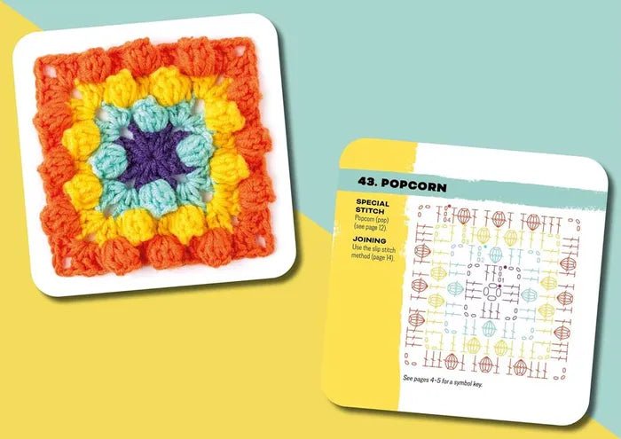 The Granny Square Card Deck - Mooroolbark Wool