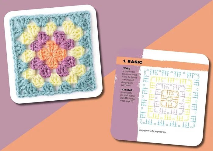 The Granny Square Card Deck - Mooroolbark Wool