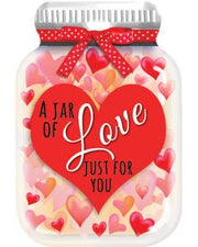 Kitchen Kandy Magnet Jar of Love - KMAG036