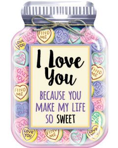 Kitchen Kandy Magnet Love You - KMAG029