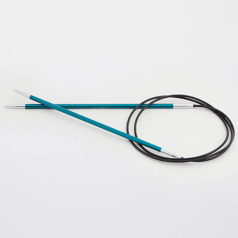 Knit Pro Zing Fixed Circular Knitting Needles 80cm - 3.25mm
