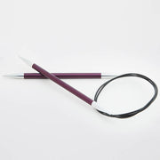 Knit Pro Zing Fixed Circular Knitting Needles 80cm - 6.00mm
