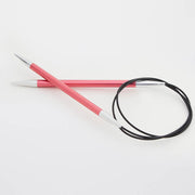 Knit Pro Zing Fixed Circular Knitting Needles 80cm - 6.50mm