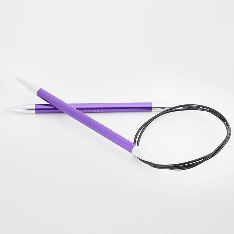 Knit Pro Zing Fixed Circular Knitting Needles 80cm - 7.00mm