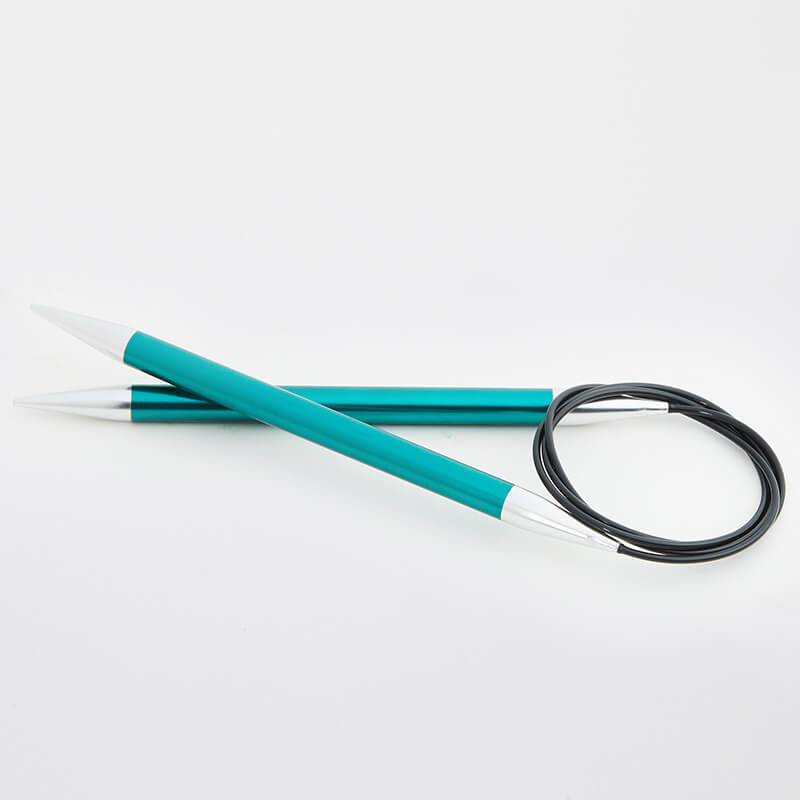 Knit Pro Zing Fixed Circular Knitting Needles 80cm - 8.00mm