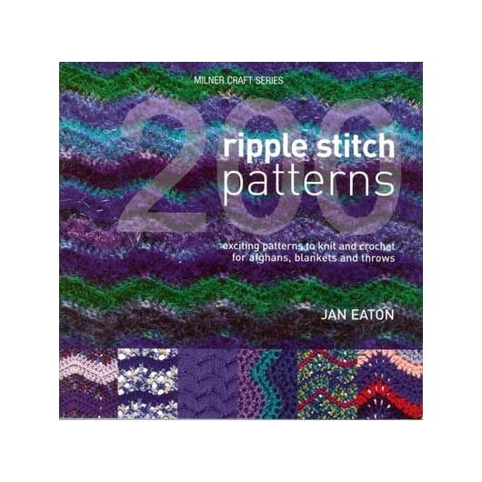 A photoshoot of 200 Ripple Stitch Patterns on a white background