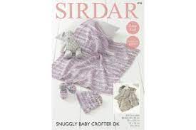 A picture of Leaflet 4758 - Sirdar Snuggly Baby Crofter DK Birth to 2 yrs, by Sirdar, on a white background.
