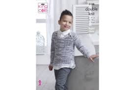 A picture of Leaflet 5108 - King Cole Double Knit, by King Cole, on a white background.