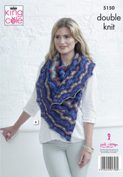 A picture of Leaflet 5150 - King Cole Riot DK, by King Cole, on a white background.
