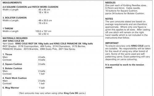 A picture of Leaflet 5151 - King Cole Riot DK, by King Cole, on a white background.