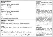 A picture of Leaflet 5400 - King Cole Riot DK, by King Cole, on a white background.
