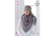 A picture of Leaflet 5401 - King Cole Riot DK - Crochet, by King Cole, on a white background.
