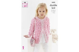 A picture of Leaflet 5432 - King Cole Double Knit, by King Cole, on a white background.