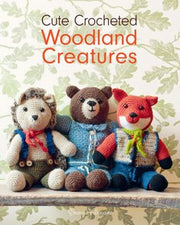A picture of Cute Crocheted Woodland Creatures, by Can Do Books, on a white background.