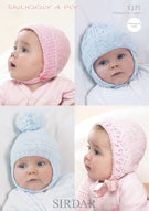 Leaflet 1371 - Sirdar Snuggly 4 ply Prem - 3 yrs