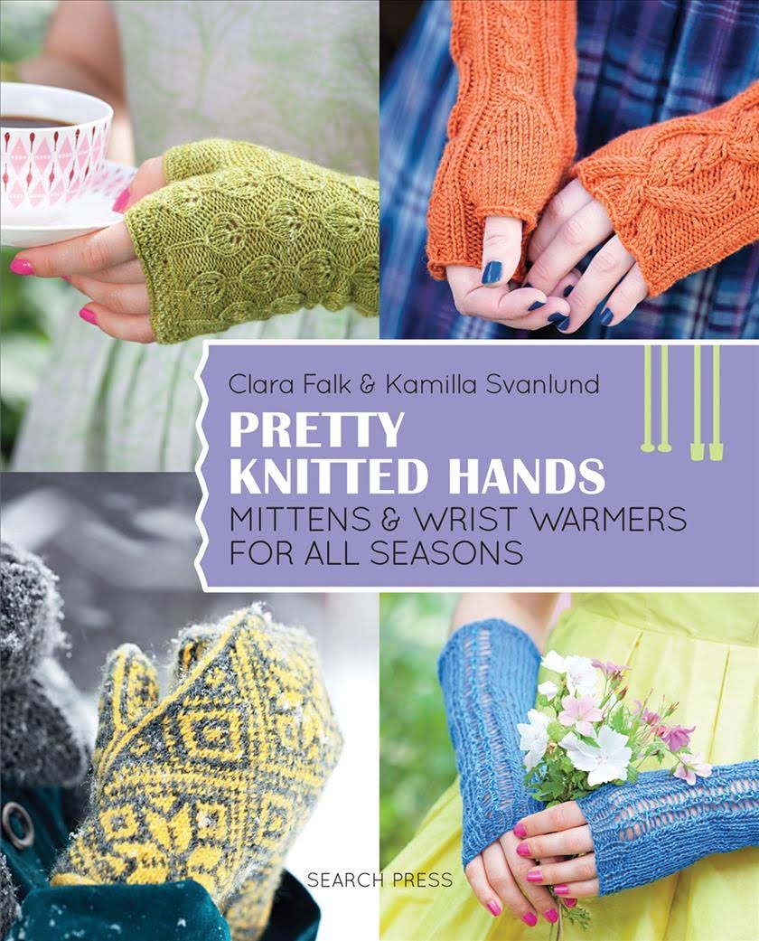 A picture of Pretty Knitted Hands, by Mooroolbark Wool, on a white background.