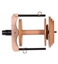Ashford Sliding Hook Flyer Jumbo Double Drive with Bobbin Natural - SHFJDD - Mooroolbark Wool