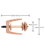 Ashford Double Drive Flyer With Whorl and Bobbin - DDFW  size