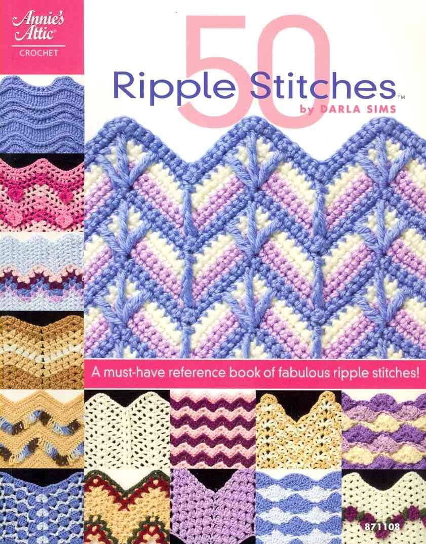 Book - 50 Ripple Stitches - Mooroolbark Wool