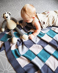 Debra Kinsey Knits - Eamon Baby Blanket - Mooroolbark Wool