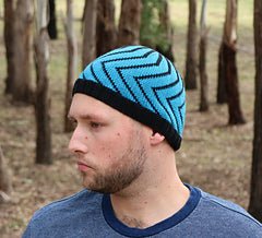 Debra Kinsey Knits - Pivot Colourwork Beanie - Mooroolbark Wool