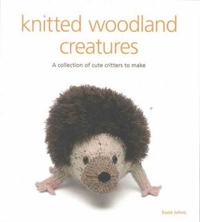 A picture of Knitted Woodland Creatures, by Can Do Books, on a white background.