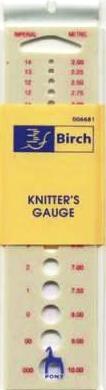 Knitting Gauge - Mooroolbark Wool