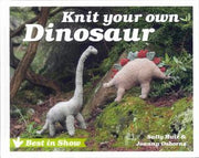 A picture of Knit Your Own Dinosaur, by Can Do Books, on a white background.