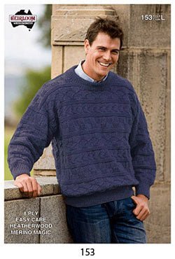 Leaflet HL153 - Heirloom 8 Ply - Mooroolbark Wool