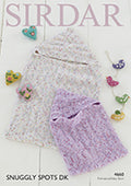 Leaflet 4660 - Sirdar Snuggly Spots DK Prem/New born sleeping bag