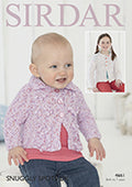 Leaflet 4661 - Sirdar Snuggly Spots DK cardigan