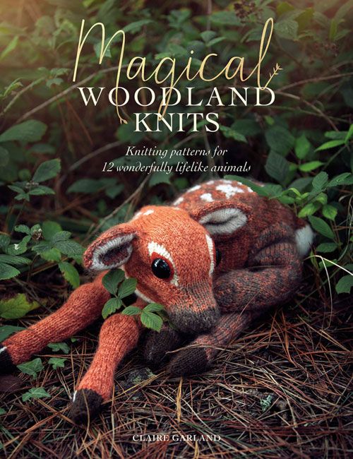 A picture of Magical Woodland Knits, by Can Do Books, on a white background.