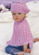 A picture of Leaflet 1516 - Sirdar Snuggly DK, by Sirdar, on a white background.