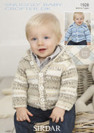 A picture of Leaflet 1928 - Sirdar Baby Crofter DK Birth to 7 yrs, by Sirdar, on a white background.