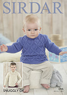 A picture of Leaflet 4705 - Sirdar Snuggly DK Birth to 7 yrs, by Sirdar, on a white background.
